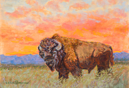 Giclee Print "Big Sky Tatanka"